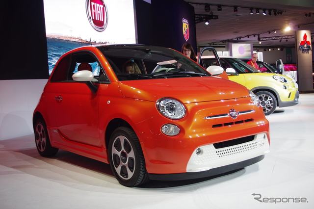 フィアット500e(ロサンゼルスモーターショー12)