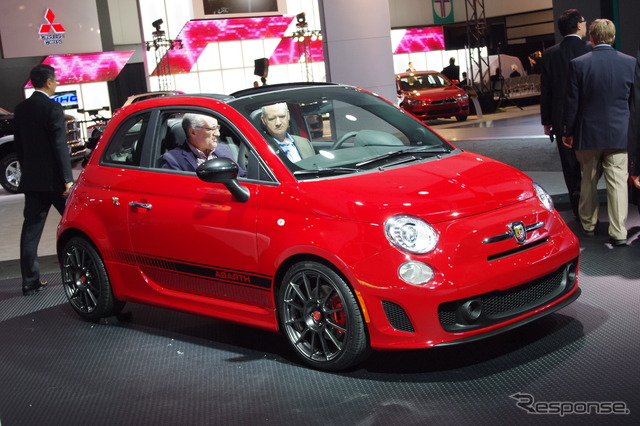 フィアット 500cアバルト(ロサンゼルスモーターショー12)