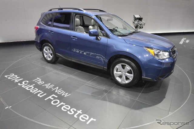 新型スバル フォレスターの北米仕様車(ロサンゼルスモーターショー12)