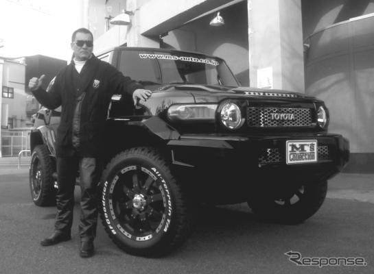 蝶野正洋氏とFJクルーザー