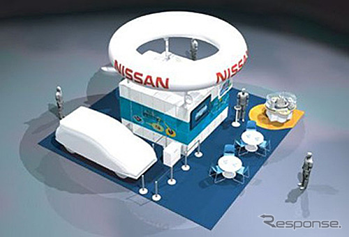 【エコプロダクツ12】日産、EVを活用した電力供給技術に焦点