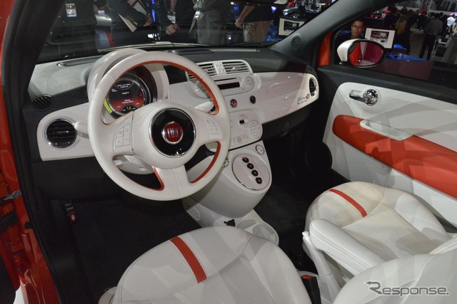 フィアット 500e(ロサンゼルスモーターショー12)