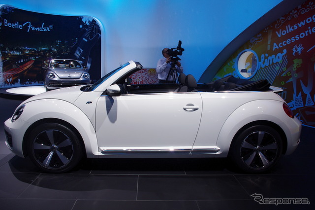 VW ザ・ビートル カブリオレ Rライン(ロサンゼルスモーターショー12)