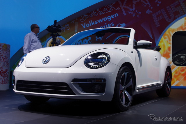 VW ザ・ビートル カブリオレ Rライン(ロサンゼルスモーターショー12)