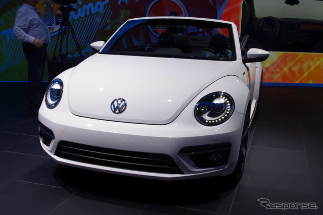 VW ザ・ビートル カブリオレ Rライン(ロサンゼルスモーターショー12)