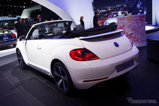 VW ザ・ビートル カブリオレ Rライン(ロサンゼルスモーターショー12)