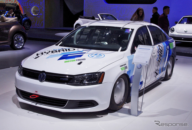 VW ジェッタハイブリッド 最高速チャレンジ仕様(ロサンゼルスモーターショー12)
