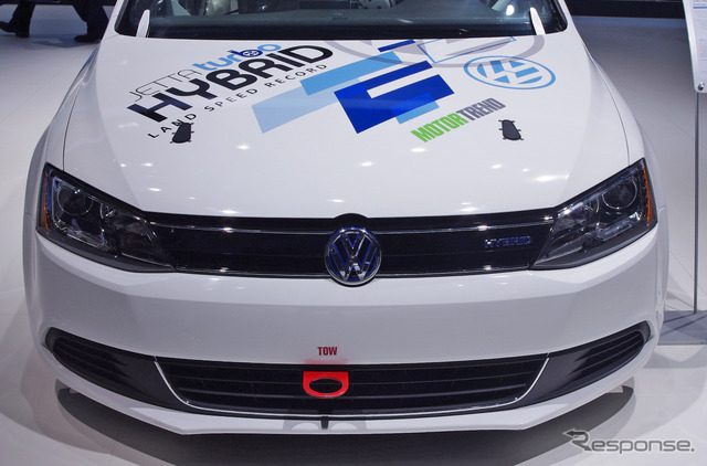 VW ジェッタハイブリッド 最高速チャレンジ仕様(ロサンゼルスモーターショー12)