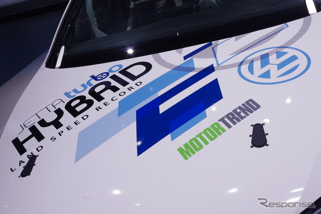 VW ジェッタハイブリッド 最高速チャレンジ仕様(ロサンゼルスモーターショー12)