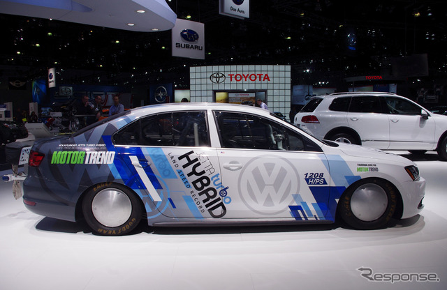 VW ジェッタハイブリッド 最高速チャレンジ仕様(ロサンゼルスモーターショー12)