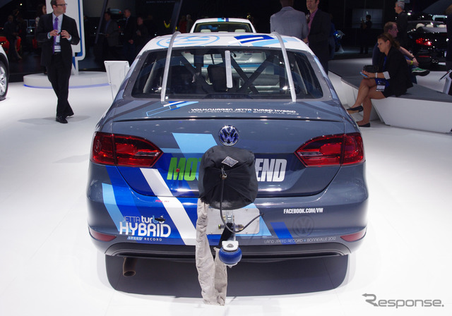 VW ジェッタハイブリッド 最高速チャレンジ仕様(ロサンゼルスモーターショー12)