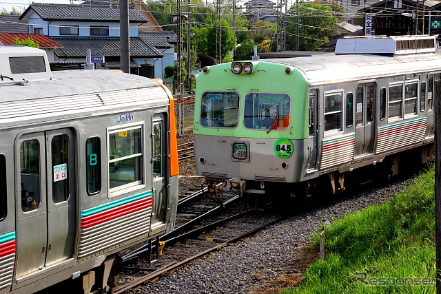 上毛電鉄大胡電車庫