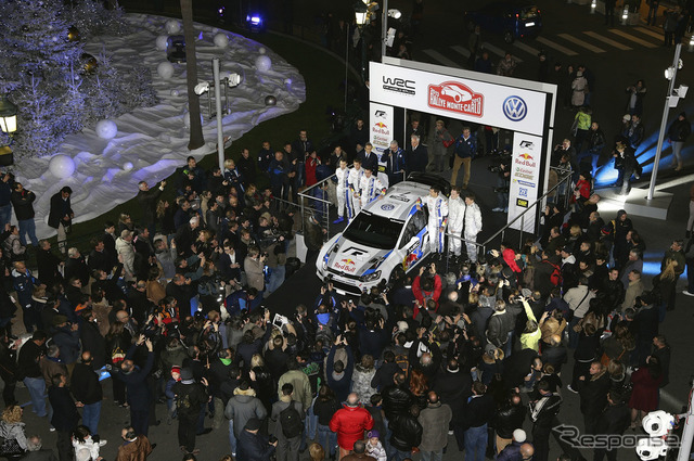 VW、WRC参戦車両をモナコでワールドプレミア