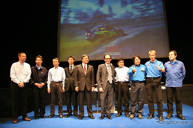 【スバルWRC04-05】05年型WRカーは東京でデザイン
