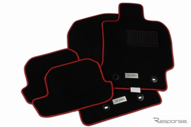 ゼロスポーツ・BRZ用ハイクオリティフロアマット