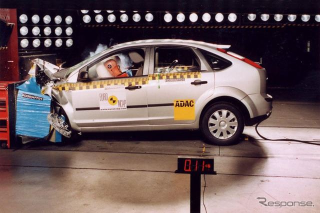 【ユーロNCAP】フォード フォーカス が史上初の記録