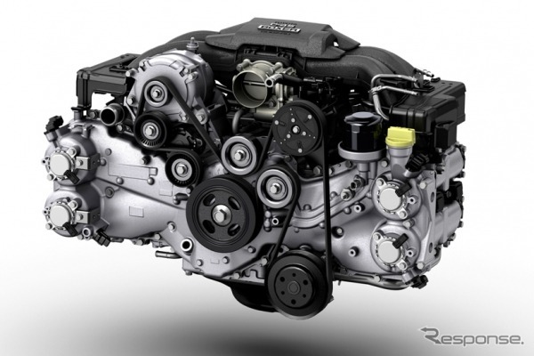 スバル・BRZに搭載されているFA20型2.0リットル水平対向4気筒エンジン