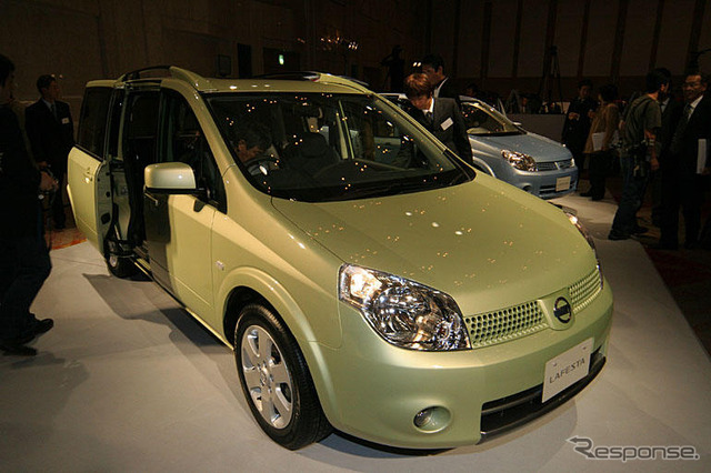 【日産 ラフェスタ 発表】四角いボディは女性に優しい