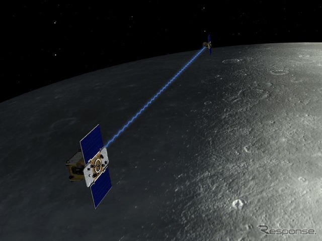 NASAの月探査機が月面に6000km/hで衝突
