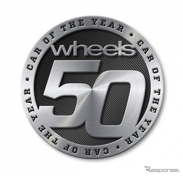 オーストラリア「Wheels」誌 カー・オブ・ザ・イヤー ロゴ