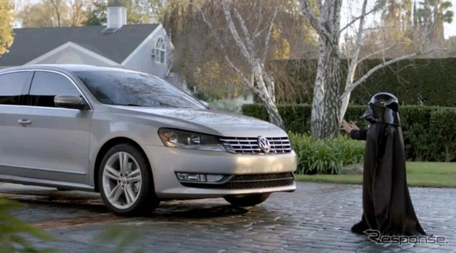 2011年のVWのスーパーボウルCM(動画キャプチャ)