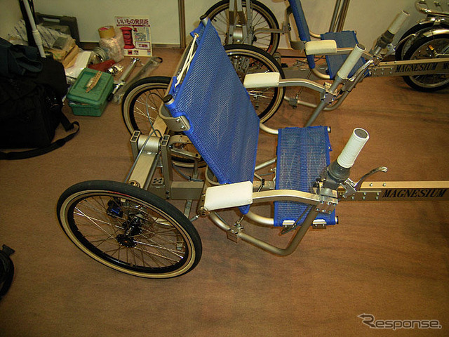 【東京国際自転車展04】最先端の素材をどうぞ