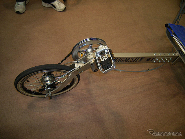 【東京国際自転車展04】最先端の素材をどうぞ