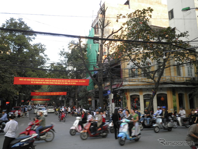 ベトナム　街並み