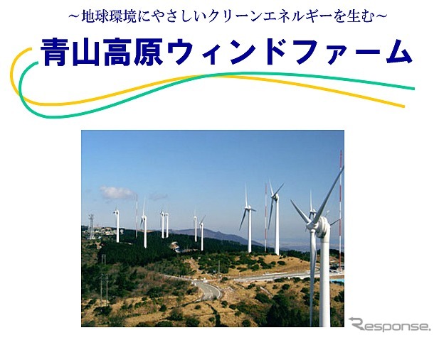 青山高原ウインドファーム（webサイト）