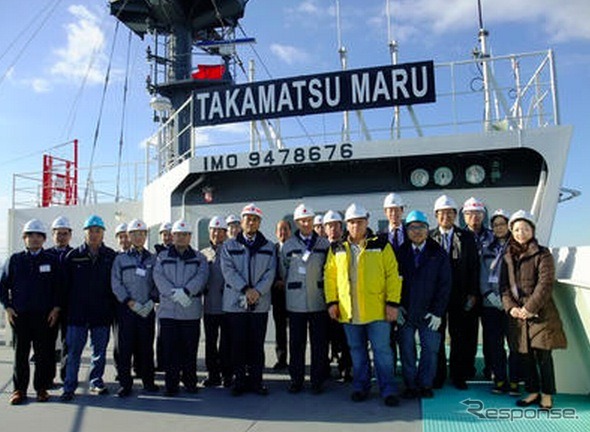 VLCC「高松丸」が東燃ゼネラル・川崎工場シーバースに初入港