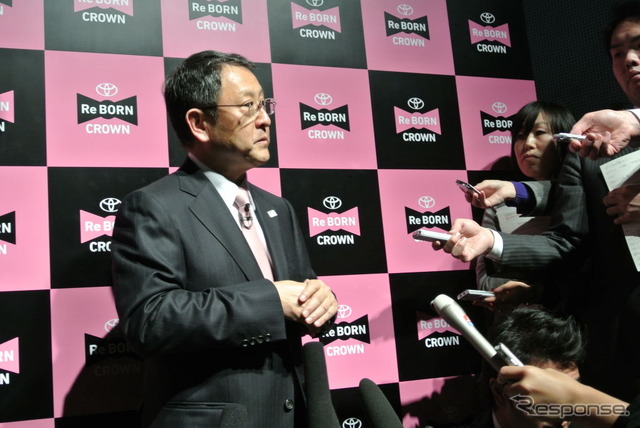 トヨタ自動車・豊田章男社長