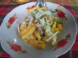 懐かしのミャンマーを行く (24) ミャンマー ビンダヤの絶品豆腐ランチ