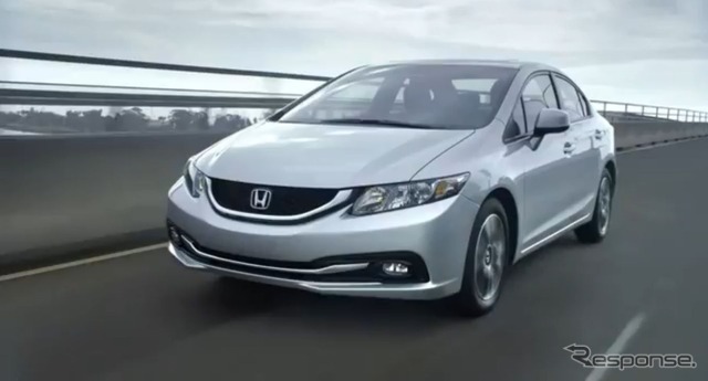 ホンダシビック2013年モデルの米国CM