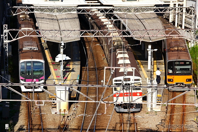 半蔵門線の電車と乗り入れ車両たち