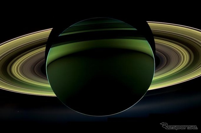 カッシーニが撮影した土星の姿