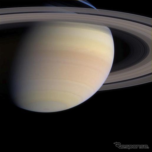カッシーニが撮影した土星の姿
