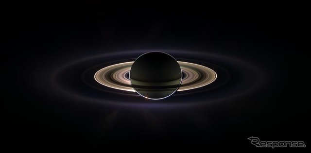 カッシーニが撮影した土星の姿