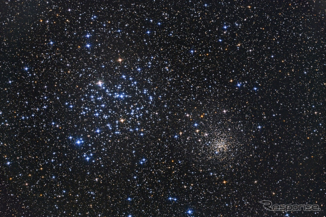 散開星団M35とNGC 2158
