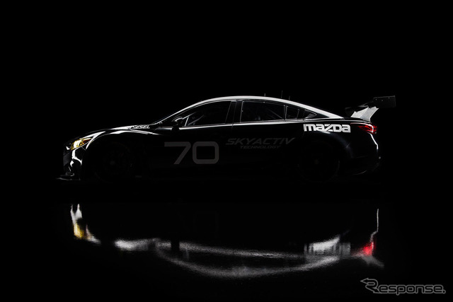 新型マツダ6(日本名:アテンザ)のティーゼルレーサーの予告イメージ