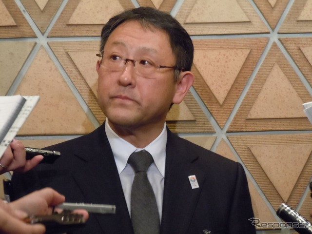 日本自動車工業会・豊田章男会長