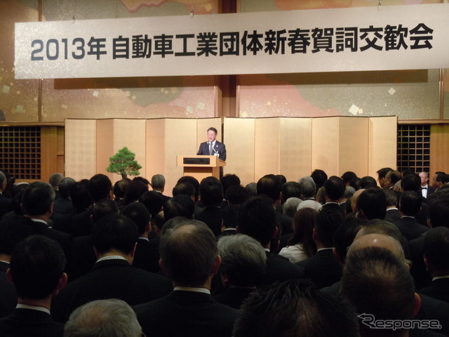 日本自動車工業会・豊田章男会長