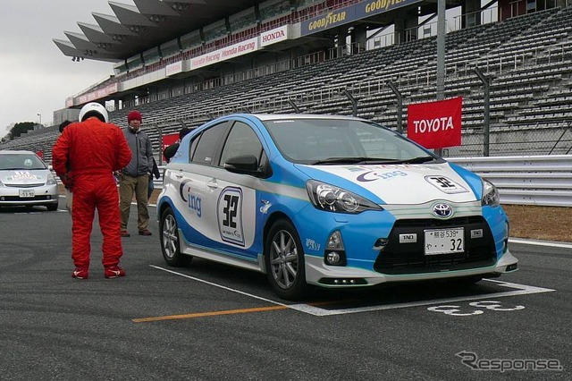 富士スピードウェイで開催されたハイブリッドカー日本一決定戦