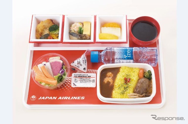JAL、新しい機内食を提供