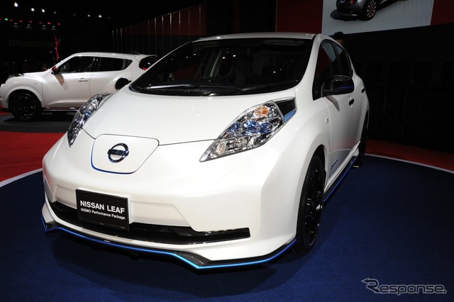 【東京オートサロン13】日産 リーフ NISMOパフォーマンスパッケージ…現代スポコンEV