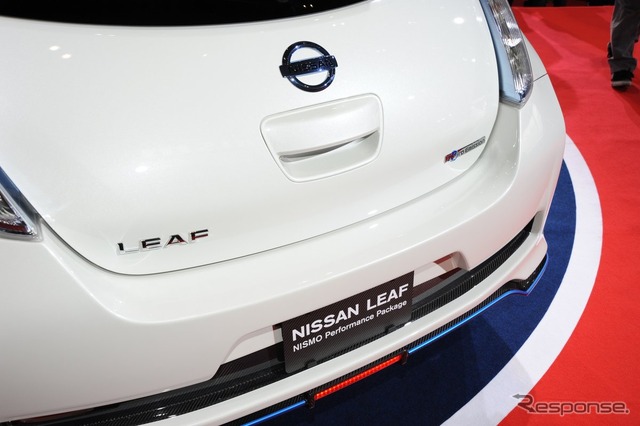 【東京オートサロン13】日産 リーフ NISMOパフォーマンスパッケージ…現代スポコンEV