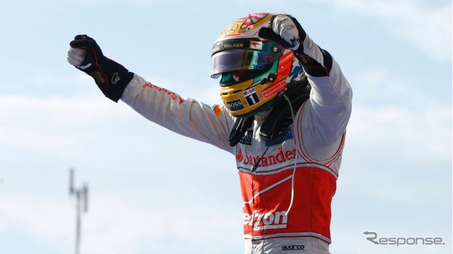 ルイス・ハミルトン（マクラーレン、USGP、2012年）