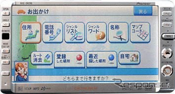 最新カーナビ徹底ガイド…パイオニアDVD 楽ナビ の評価はいかに