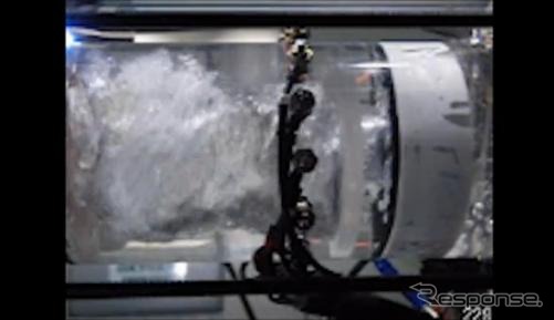 2段階流動分離機（動画キャプチャ）