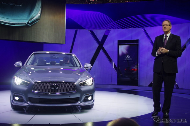 インフィニティ Q50(デトロイトモーターショー13)