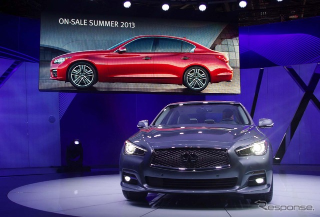 インフィニティ Q50(デトロイトモーターショー13)